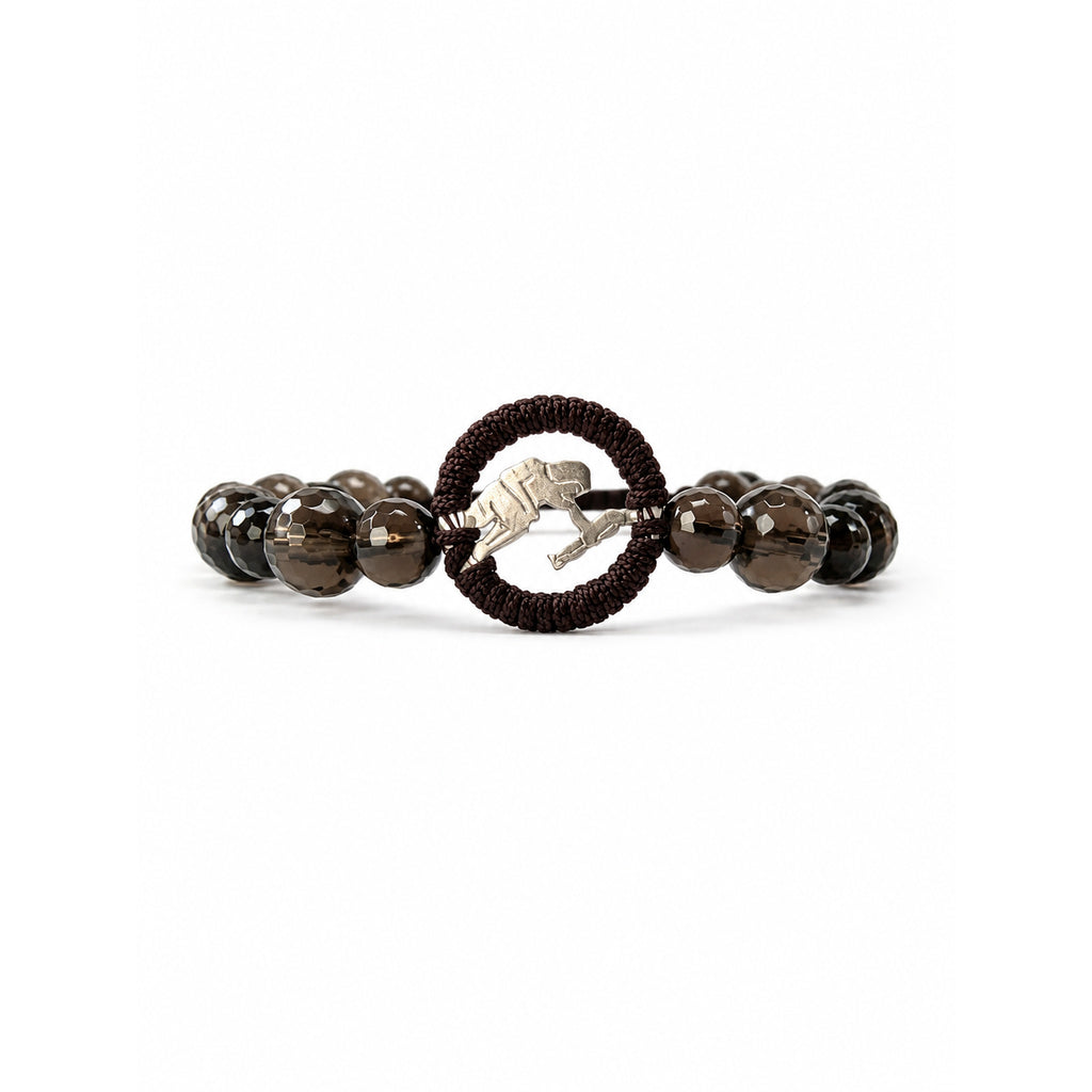 Limited Edition Smoky Quartz Zodiac Charm Bracelet