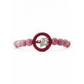 Limited Edition Rhodonite Zodiac Charm Bracelet